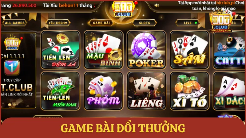 Game bài đổi thưởng