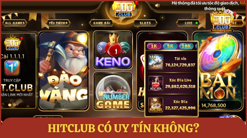 HITCLUB có uy tín không