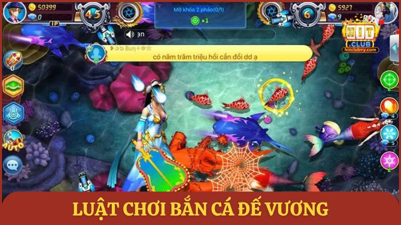 Luật chơi bắn cá Đế Vương