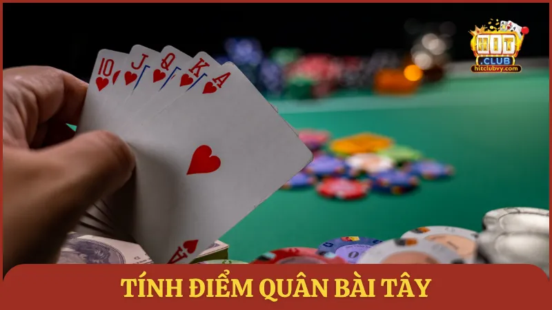 Tính điểm quân bài Tây