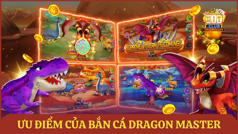 Ưu điểm của bắn cá Dragon Master